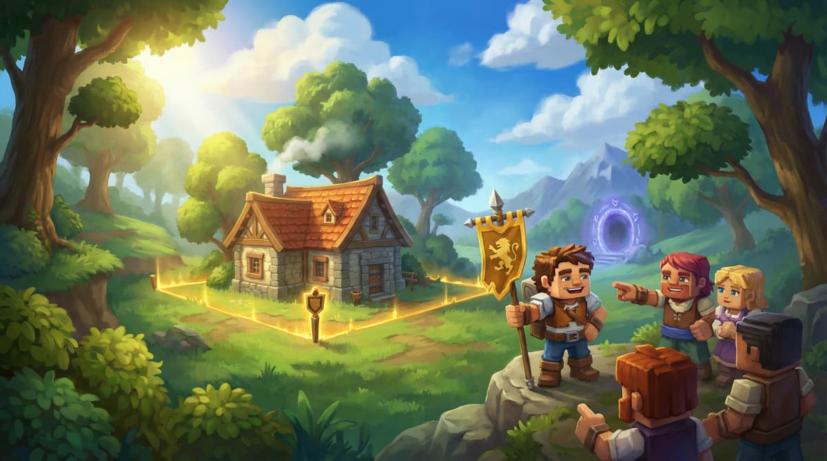 Towny & Claims game mode